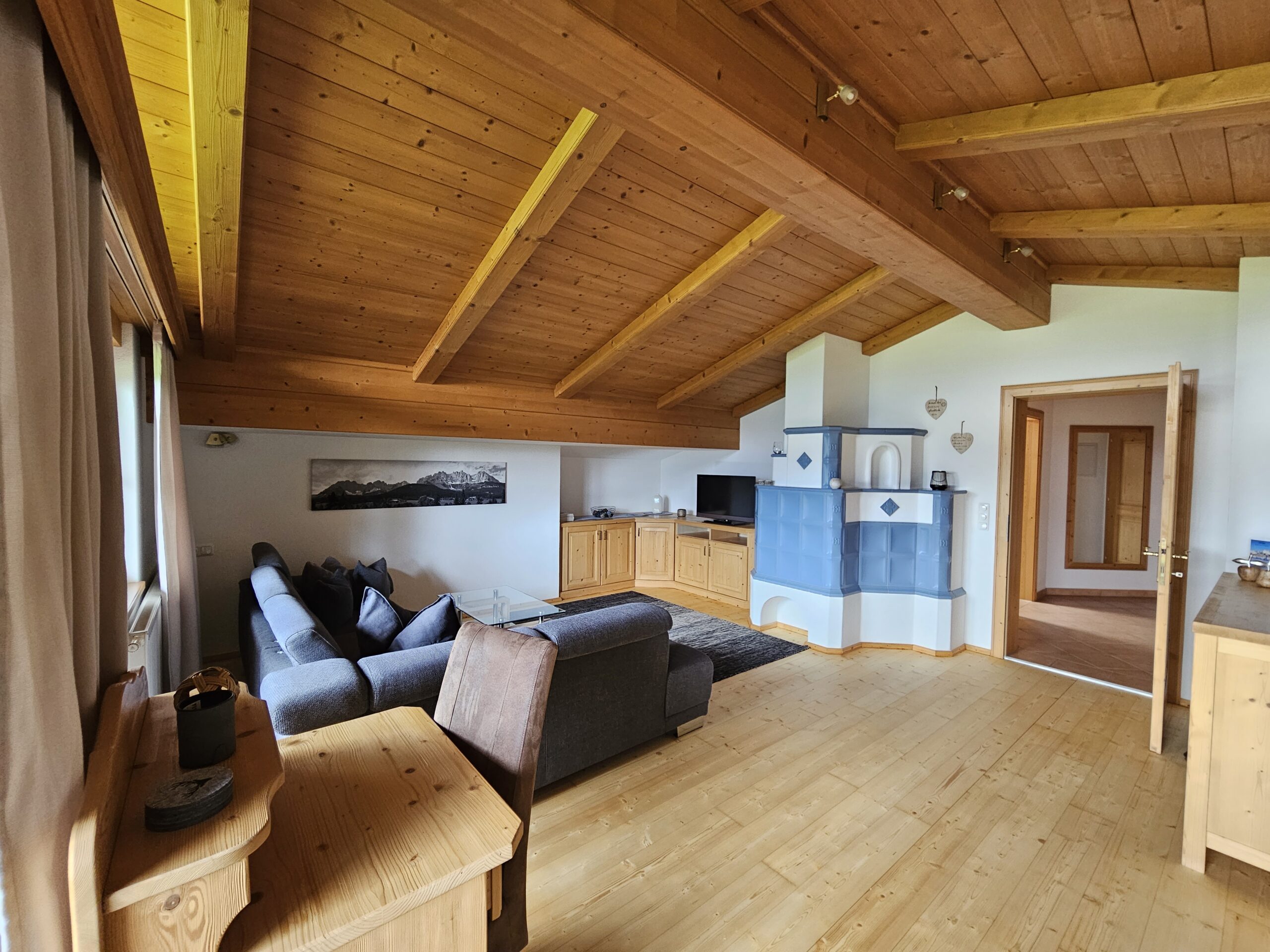 Wohnzimmer 1 - Appartement Kitzbühler Horn - Wiesenhof