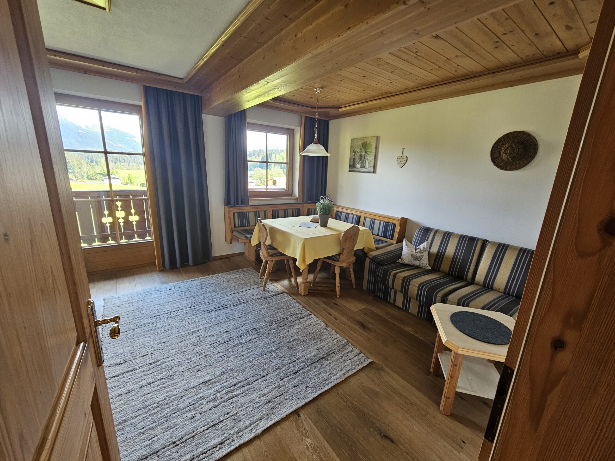 Wohnzimmer - Appartement Wilder Kaiser - Wiesenhof