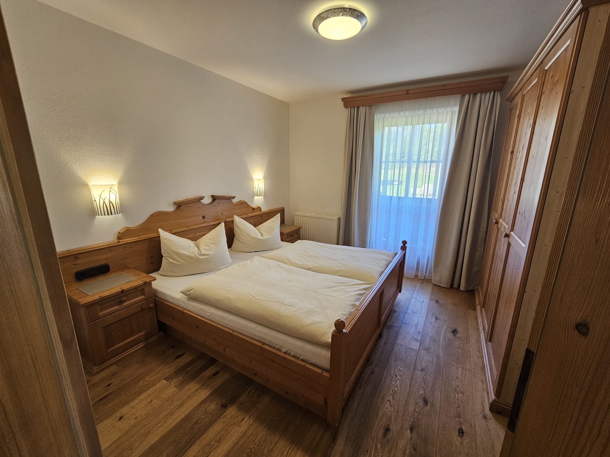 Schlafzimmer - Appartement Wilder Kaiser - Wiesenhof
